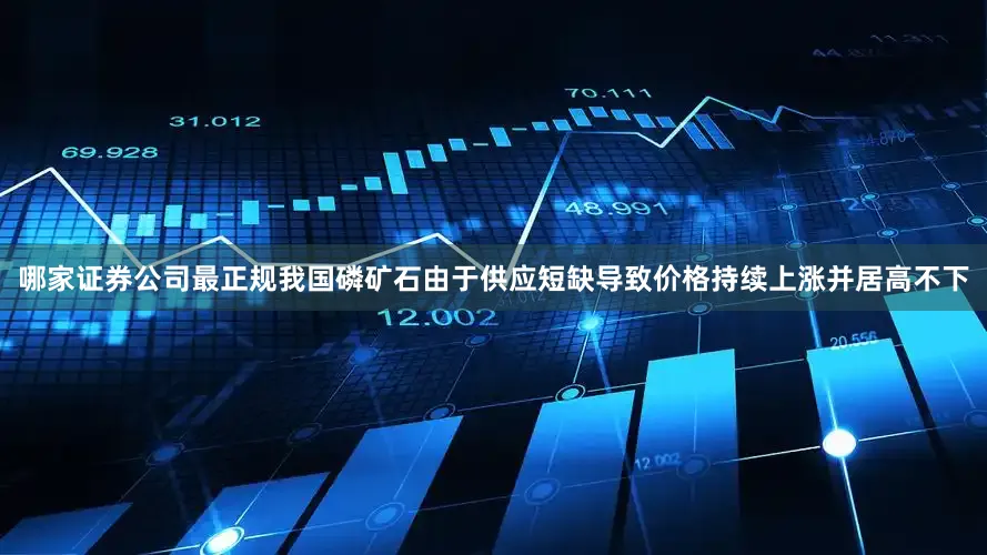 哪家证券公司最正规我国磷矿石由于供应短缺导致价格持续上涨并居高不下